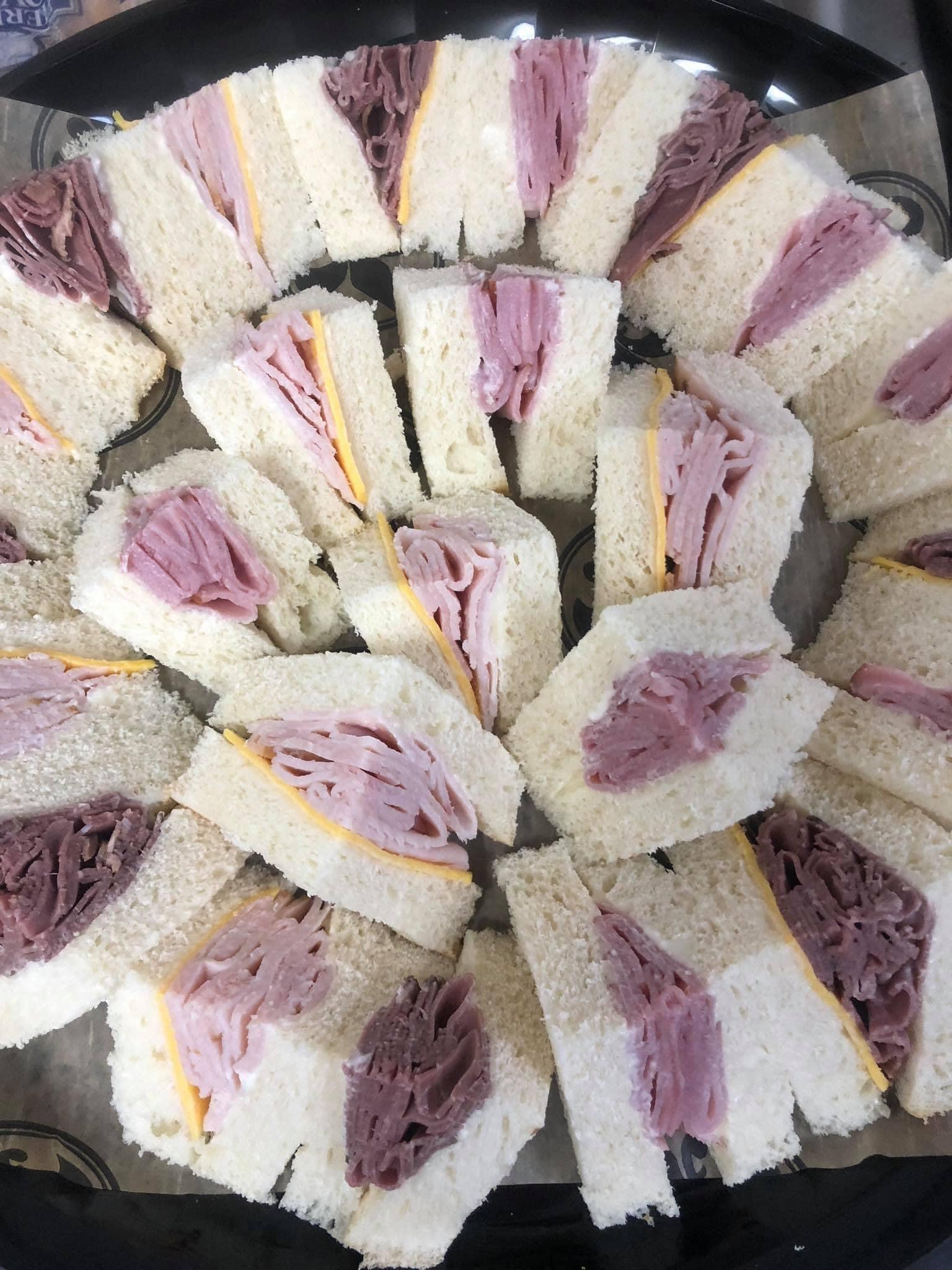 finger sandwiches